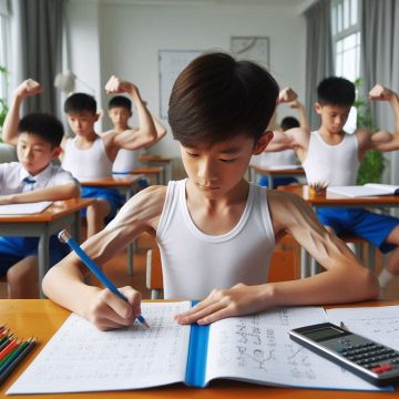 O exercício de fortalecimento muscular está associado a um melhor desempenho acadêmico em Alfabetização, Matemática e Linguagem? Resultados de um estudo transversal