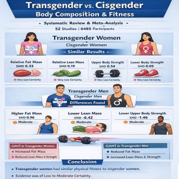 Composição corporal e aptidão física em indivíduos transgêneros versus cisgêneros: uma revisão sistemática com meta-análise