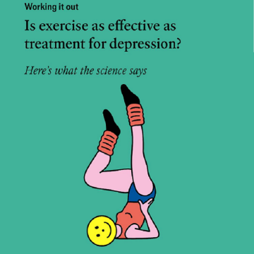 O exercício físico é tão eficaz quanto os tratamentos para depressão e ansiedade?