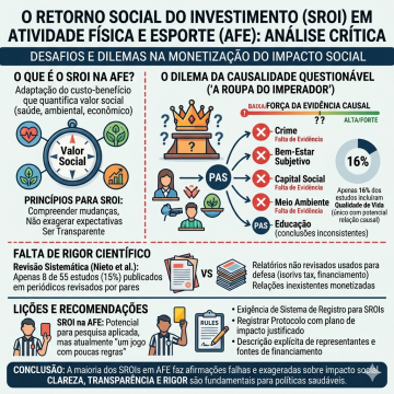 Retorno social do investimento em atividade física e esporte: o rei está nu?